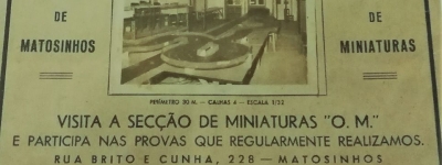 Memória da nossa secção de mini modelos